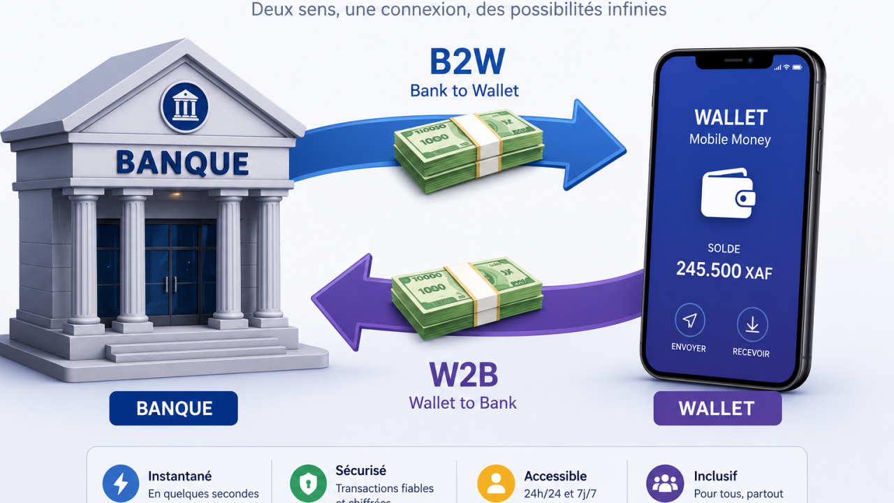 Illustration originale 1 — Du cash au Mobile Money
