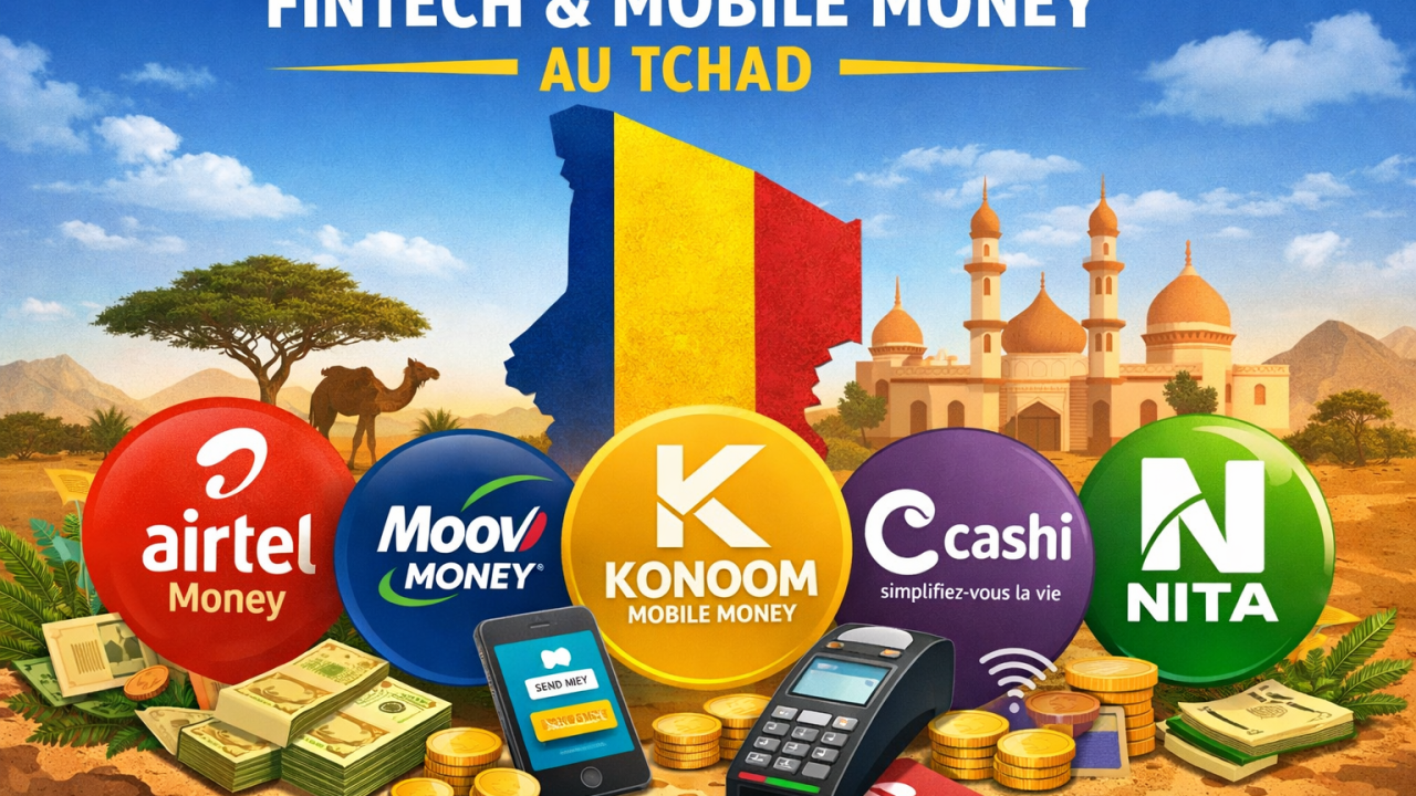 Illustration originale 1 — Cartographie des FIntechs et Mobile Money du TCHAD