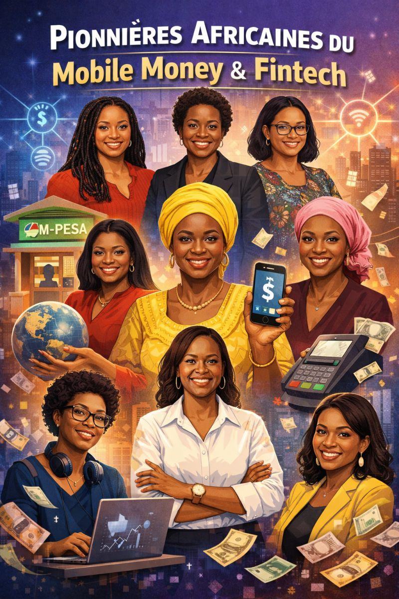 Illustration originale 1 — 10 figures de la fintech et du Mobile Money en Afrique