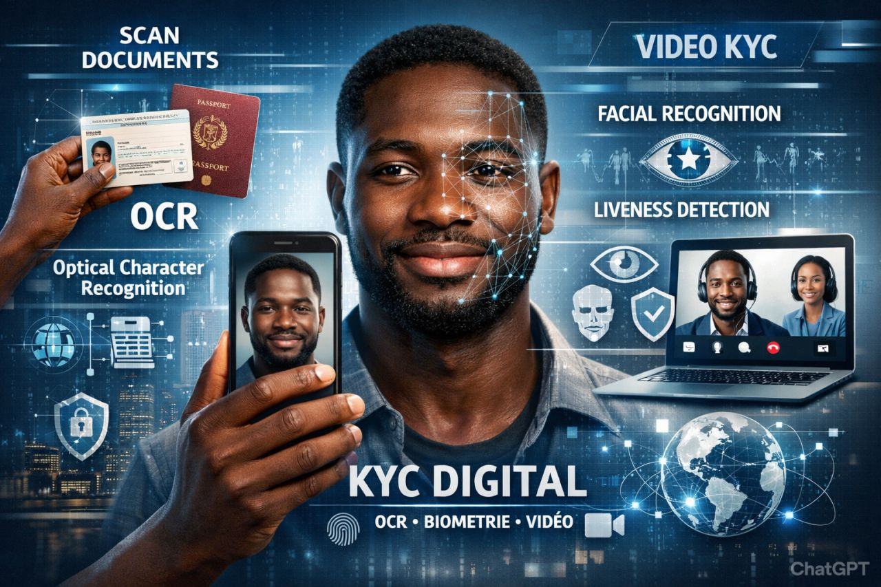 Illustration originale 1 — Le KYC digital