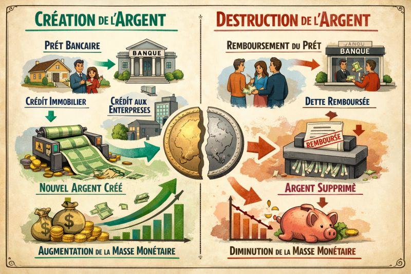 Illustration originale 1 — Le mécanisme de l’argent (2/4)
